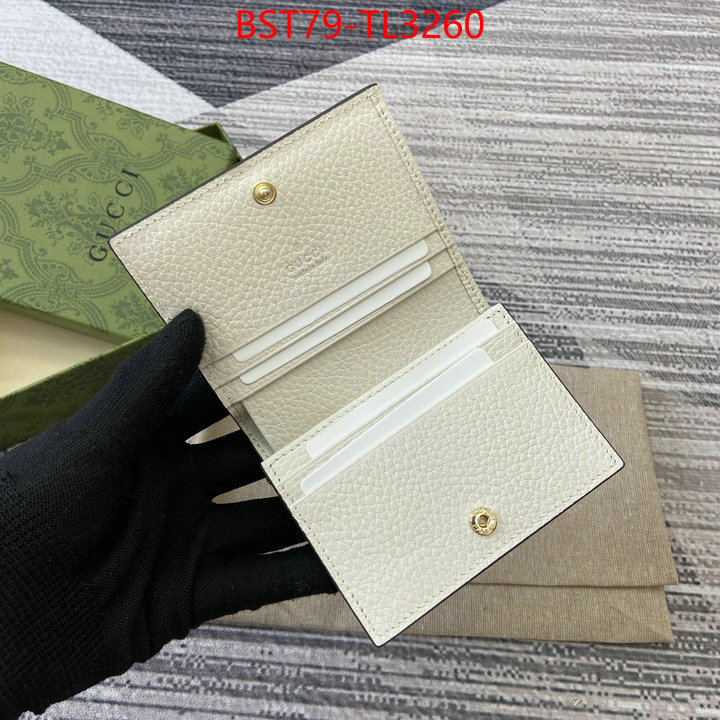 Gucci Bags(TOP)-Wallet- what best replica sellers ID: TL3260 $: 79USD,