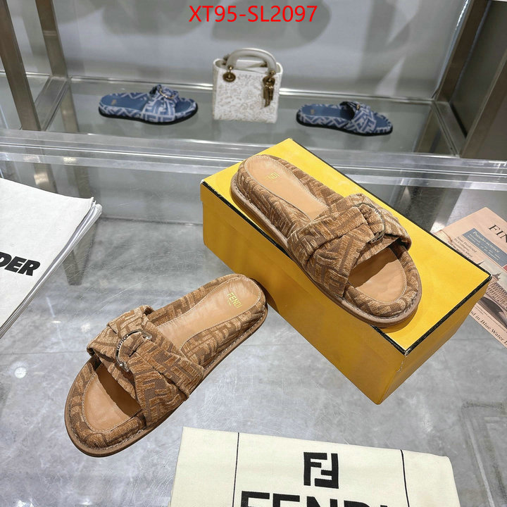 Women Shoes-Fendi designer 1:1 replica ID: SL2097 $: 95USD
