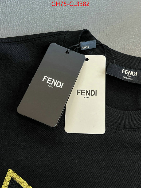 Clothing-Fendi replica aaaaa designer ID: CL3382 $: 75USD