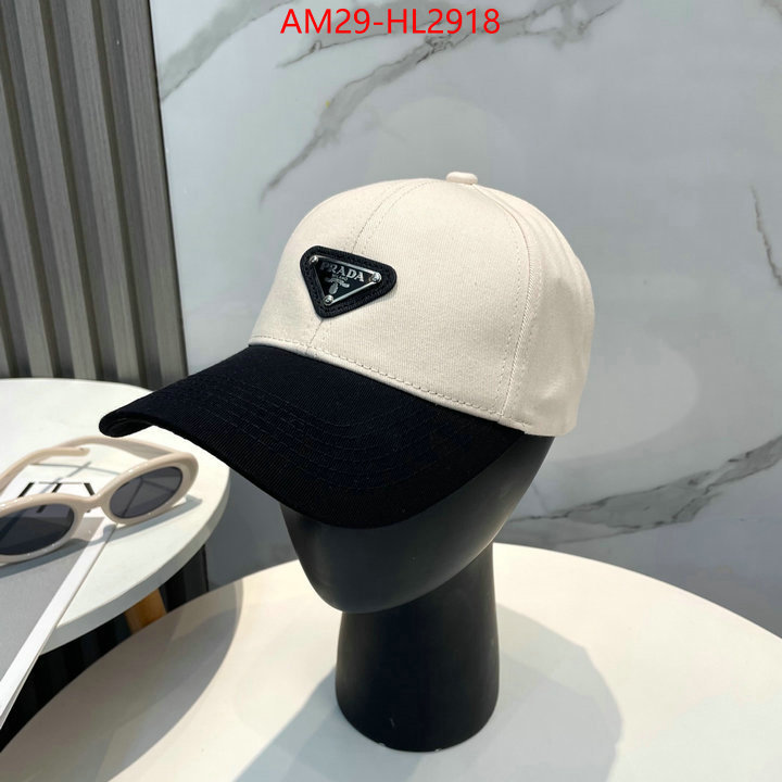 Cap (Hat)-Prada high quality replica ID: HL2918 $: 29USD
