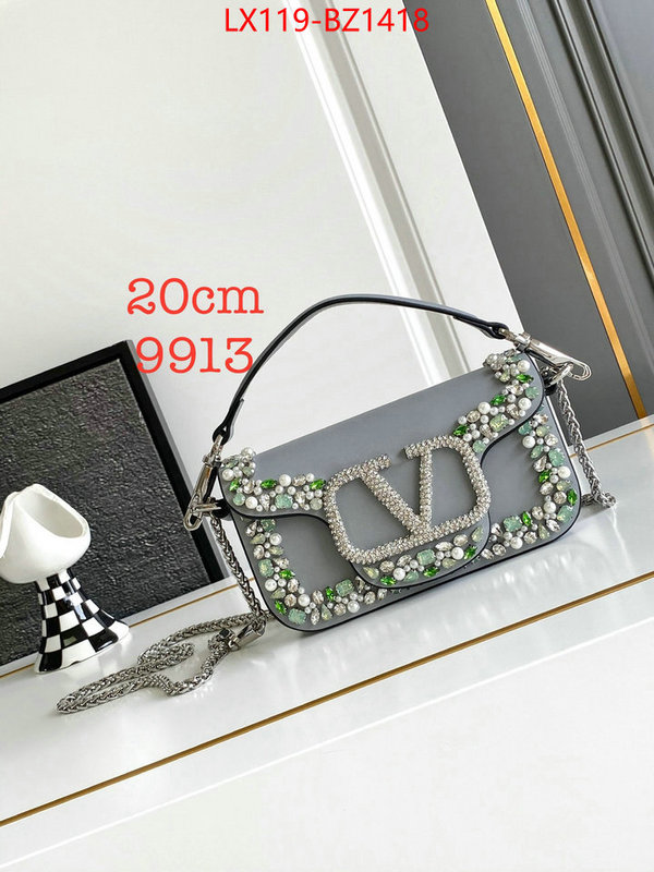 Valentino Bags(4A)-Crossbody- found replica ID: BZ1418 $: 119USD,