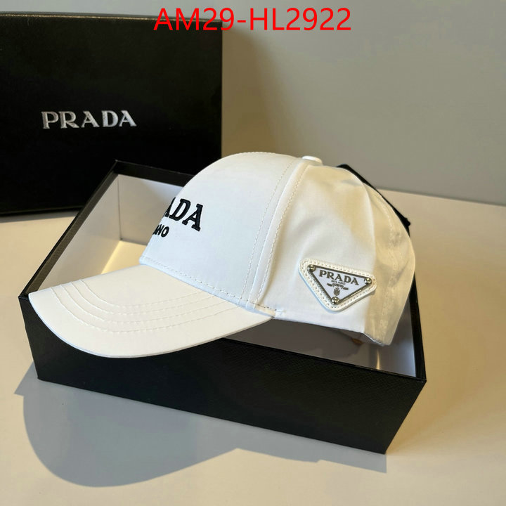 Cap (Hat)-Prada best wholesale replica ID: HL2922 $: 29USD