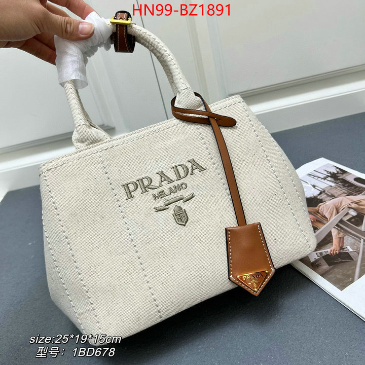 Prada Bags(4A)-Handbag- best knockoff ID: BZ1891 $: 99USD,