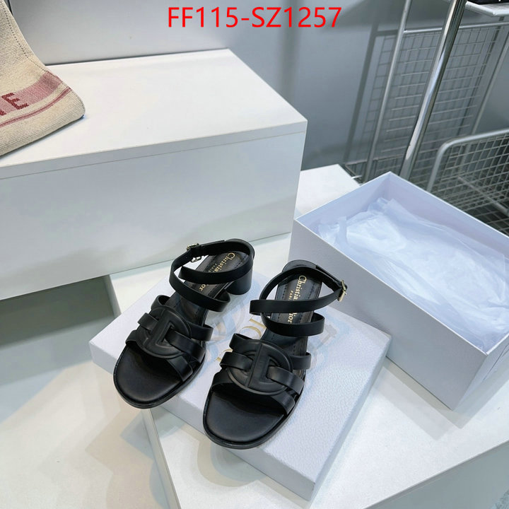 Women Shoes-Dior buy 2024 replica ID: SZ1257 $: 115USD
