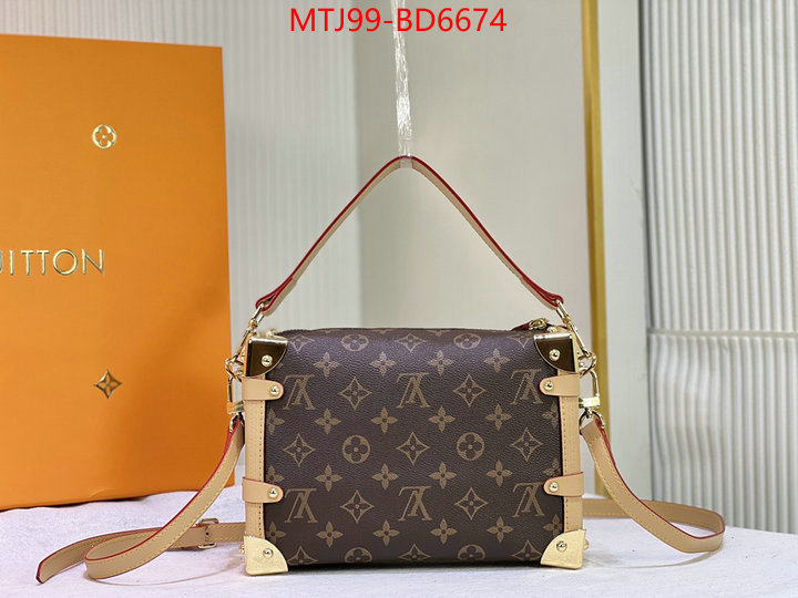 LV Bags(4A)-Petite Malle- what's the best place to buy replica ID: BD6674 $: 99USD,
