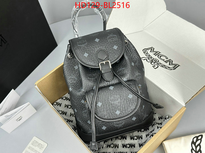 MCM Bags(TOP)-Backpack- luxury shop ID: BL2516 $: 129USD,