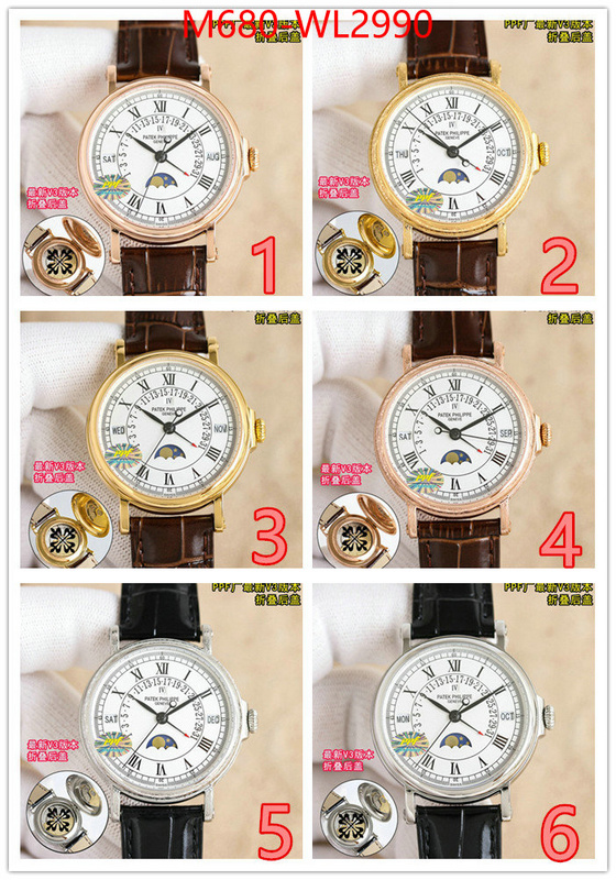 Watch(TOP)-Patek Philippe the best ID: WL2990 $: 680USD