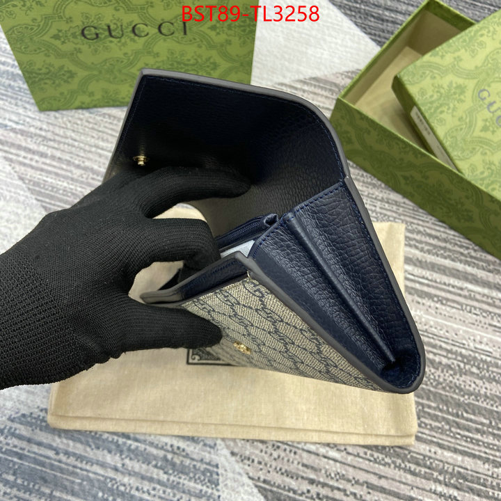 Gucci Bags(TOP)-Wallet- highest quality replica ID: TL3258 $: 89USD,
