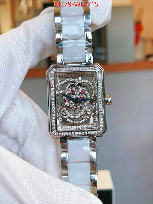 Watch(TOP)-Chanel fake high quality ID: WL2715 $: 279USD
