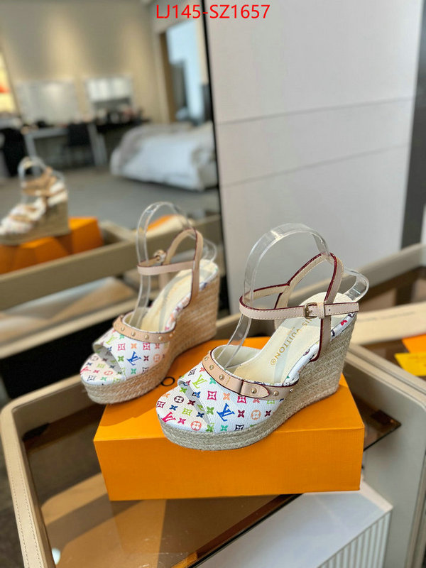 Women Shoes-LV what best replica sellers ID: SZ1657 $: 145USD