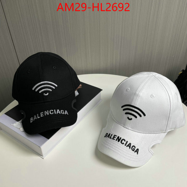 Cap(Hat)-Balenciaga for sale cheap now ID: HL2692 $: 29USD