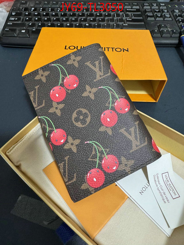 LV Bags(TOP)-Wallet the highest quality fake ID: TL3050 $: 69USD,