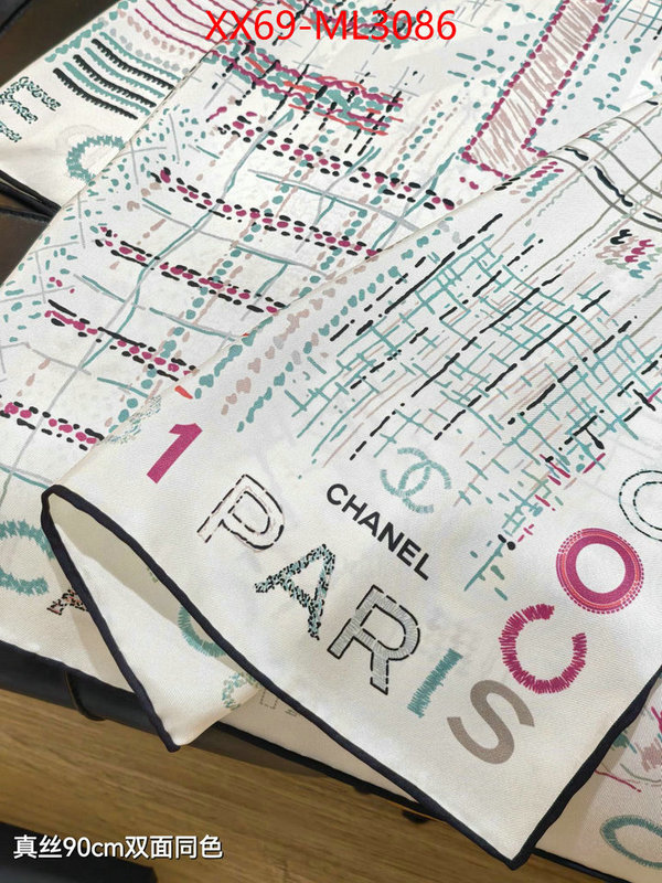 Scarf-Chanel how to buy replcia ID: ML3086 $: 69USD