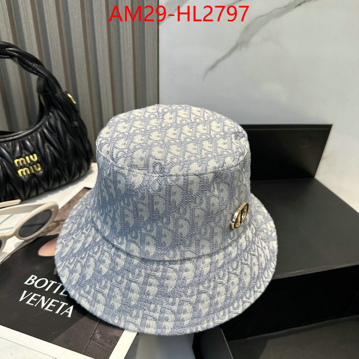 Cap (Hat)-Dior where to buy fakes ID: HL2797 $: 29USD