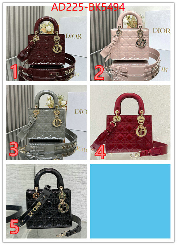 Dior Bags(TOP)-Lady- fake high quality ID: BK5494 $: 225USD,