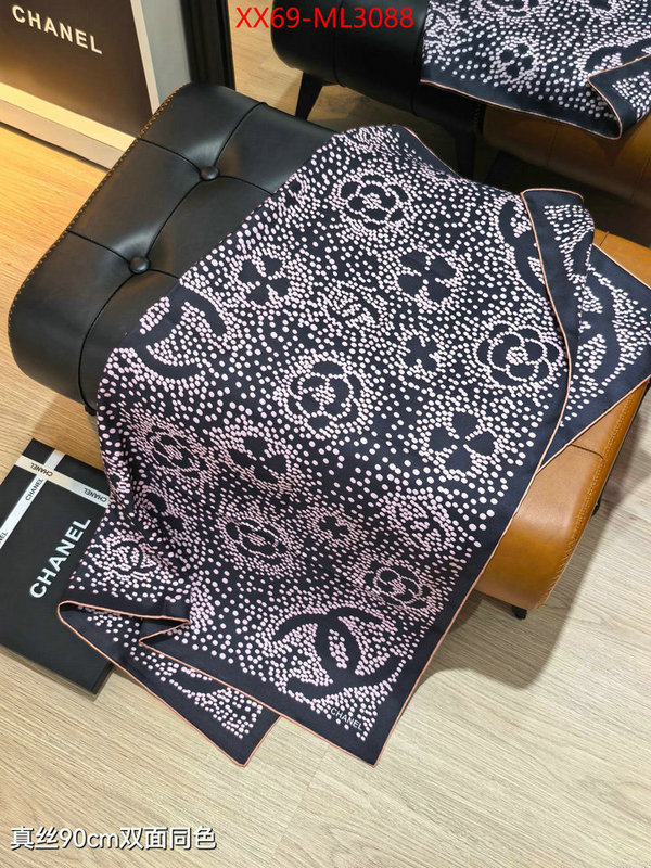 Scarf-Chanel best quality fake ID: ML3088 $: 69USD