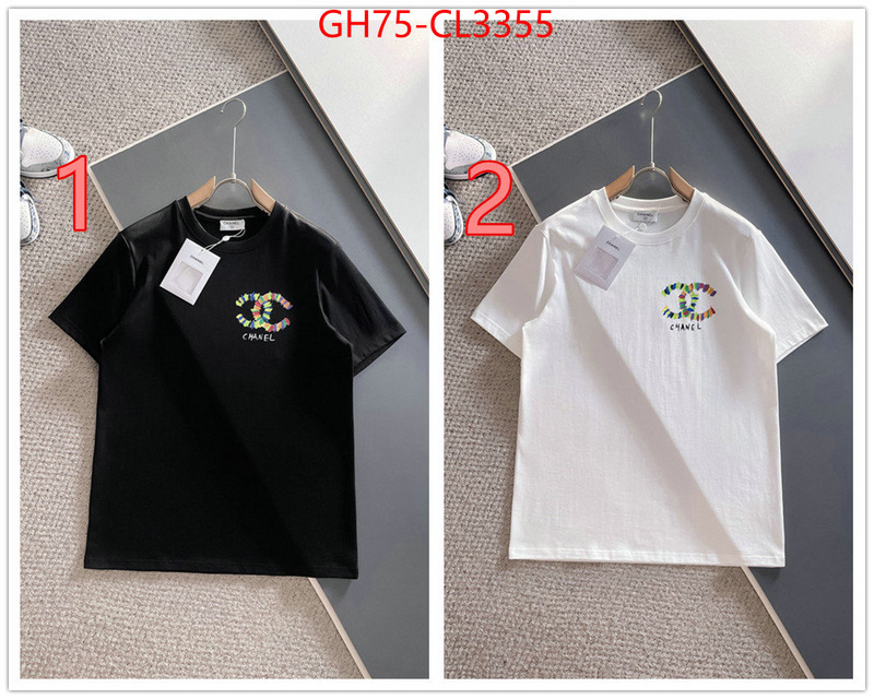 Clothing-Chanel best luxury replica ID: CL3355 $: 75USD