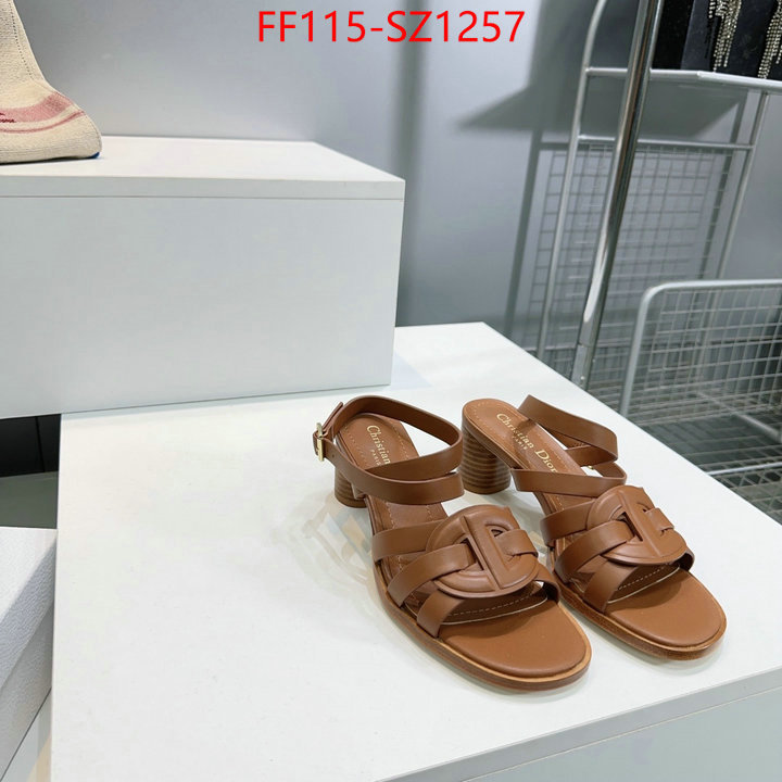 Women Shoes-Dior buy 2024 replica ID: SZ1257 $: 115USD