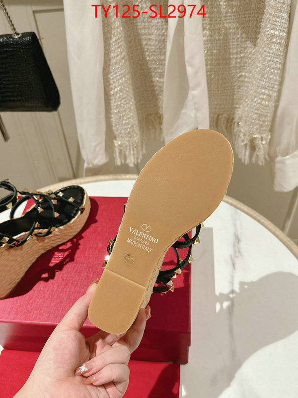 Women Shoes-Valentino replica 1:1 ID: SL2974 $: 125USD