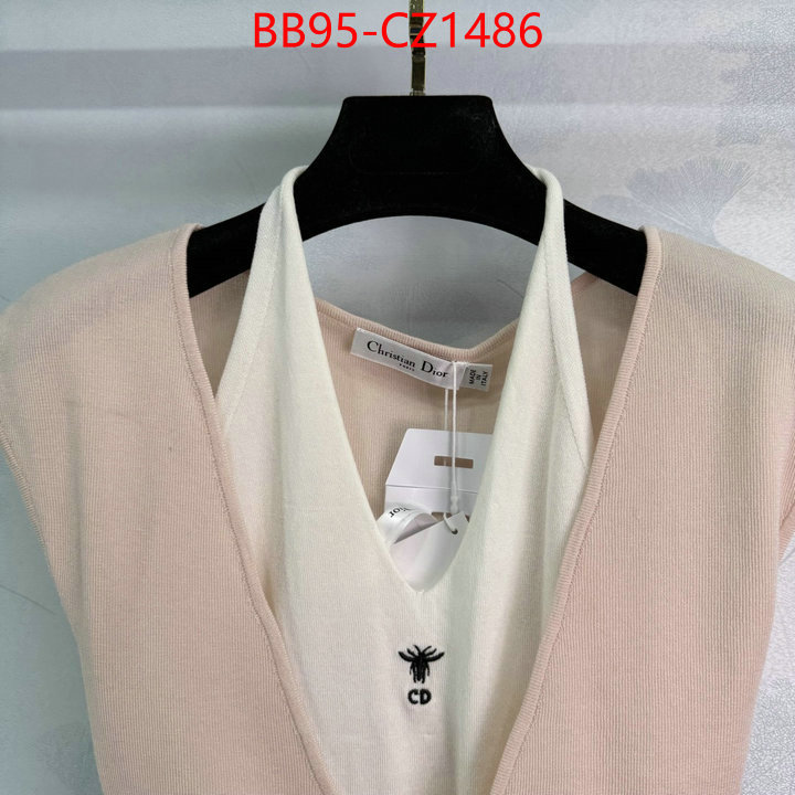 Clothing-Dior where should i buy replica ID: CZ1486 $: 95USD