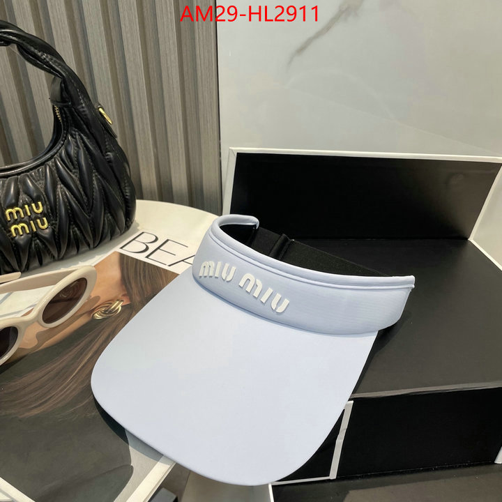 Cap(Hat)-Miu Miu buy cheap replica ID: HL2911 $: 29USD