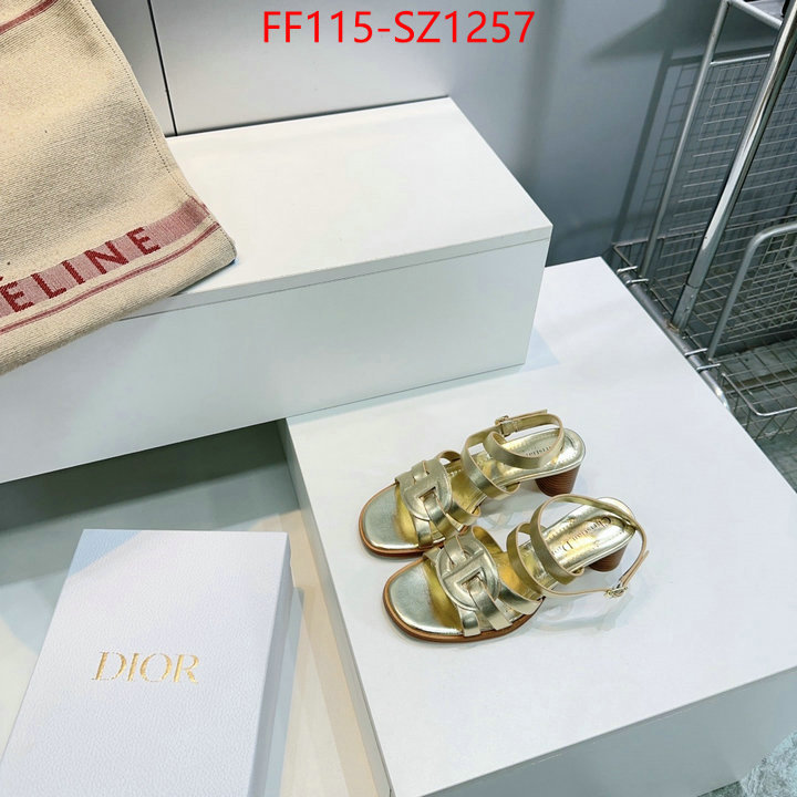 Women Shoes-Dior buy 2024 replica ID: SZ1257 $: 115USD