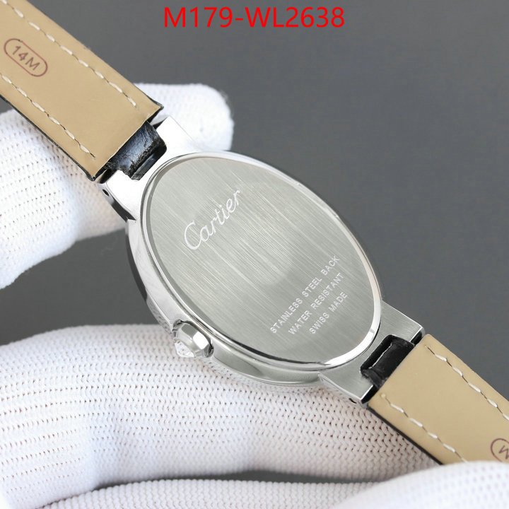 Watch(4A)-Cartier where to buy the best replica ID: WL2638 $: 179USD