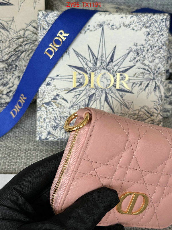 Dior Bags(TOP)-Wallet- top quality designer replica ID: TX1191 $: 95USD,