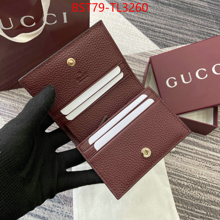 Gucci Bags(TOP)-Wallet- what best replica sellers ID: TL3260 $: 79USD,