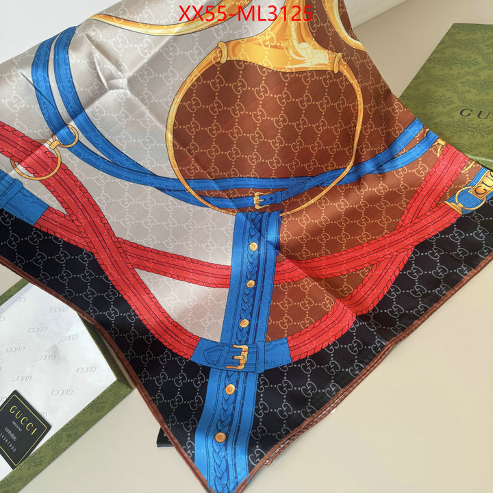 Scarf-Gucci can i buy replica ID: ML3125 $: 55USD
