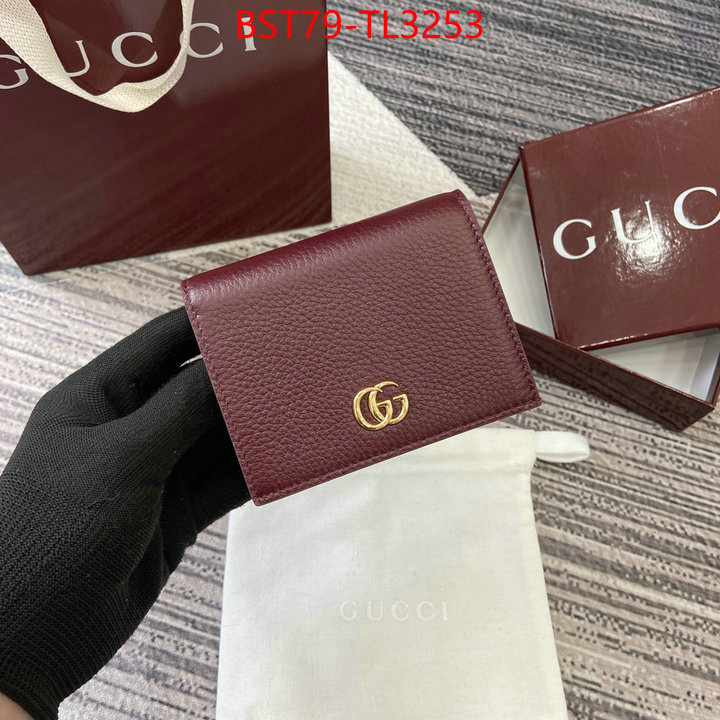 Gucci Bags(TOP)-Wallet- replcia cheap ID: TL3253 $: 79USD,