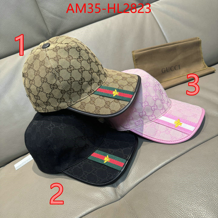 Cap(Hat)-Gucci cheap replica designer ID: HL2823 $: 35USD