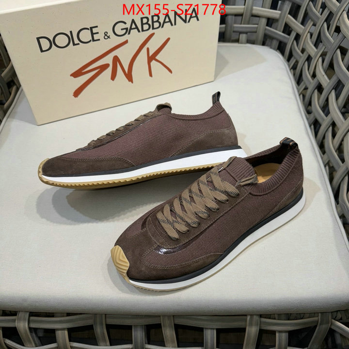 Men Shoes-DG buy high-quality fake ID: SZ1778 $: 155USD-shoes yupoo Men Shoes-DG buy high-quality fake ID: SZ1778 $: 155USD
