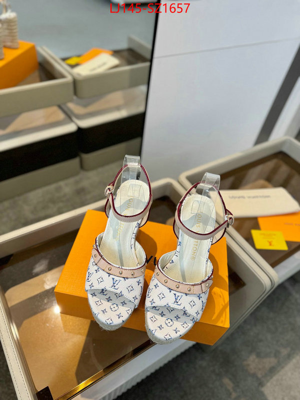 Women Shoes-LV what best replica sellers ID: SZ1657 $: 145USD