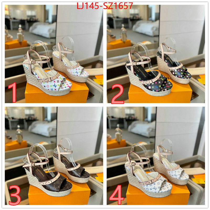 Women Shoes-LV what best replica sellers ID: SZ1657 $: 145USD