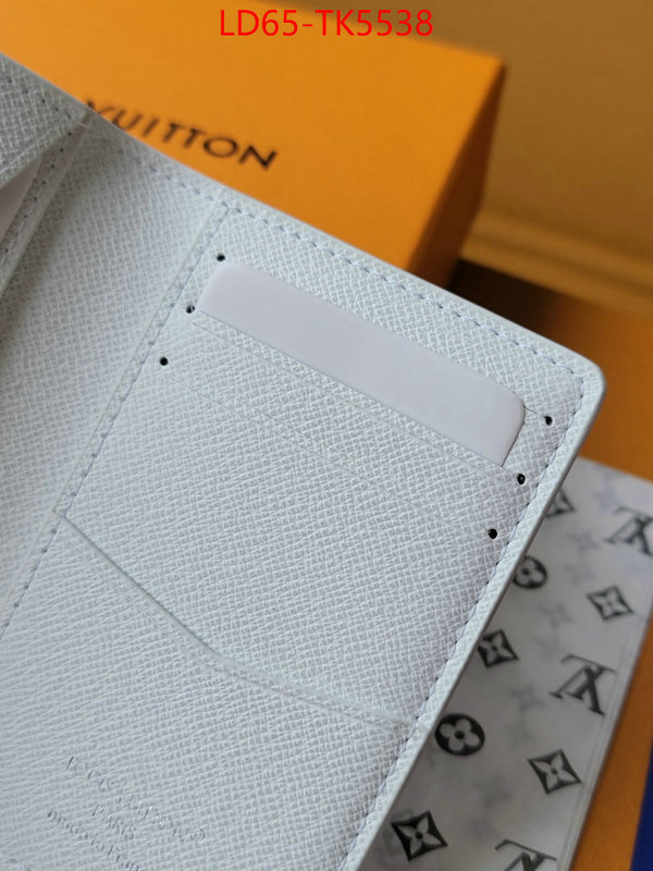 LV Bags(TOP)-Wallet 2024 replica wholesale cheap sales online ID: TK5538 $: 65USD,