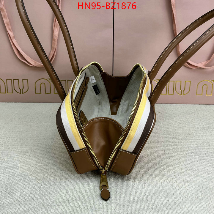 Miu Miu Bags(4A)-Handbag- counter quality ID: BZ1876 $: 95USD,