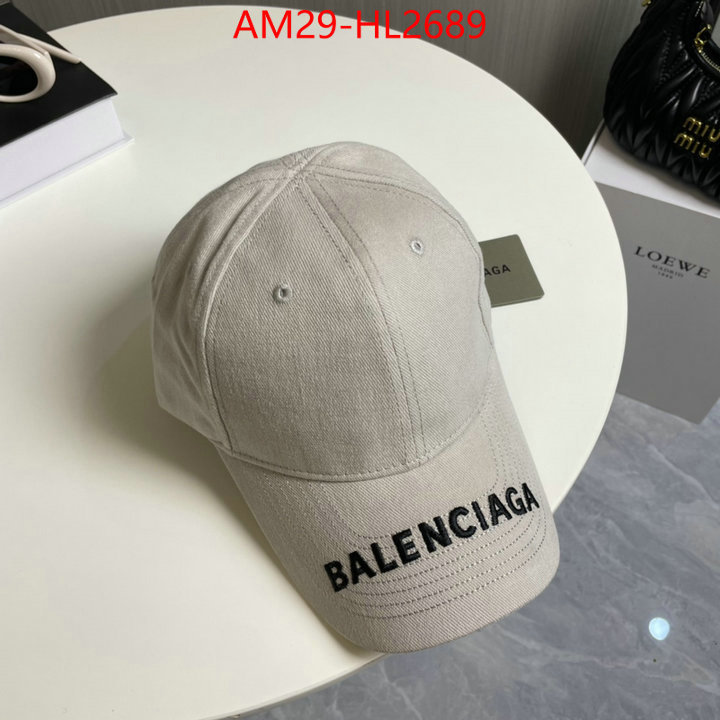 Cap(Hat)-Balenciaga replica best ID: HL2689 $: 29USD