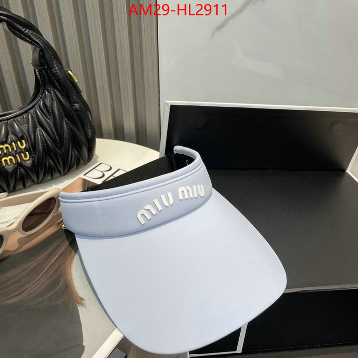 Cap(Hat)-Miu Miu buy cheap replica ID: HL2911 $: 29USD