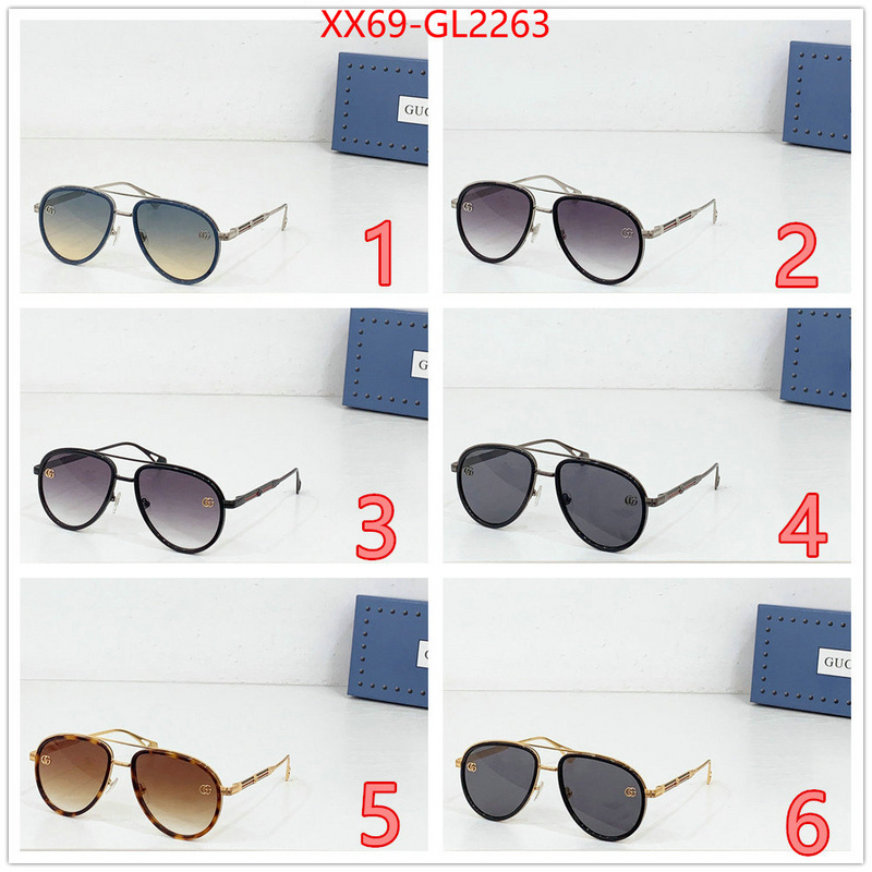 Glasses-Gucci how to find designer replica ID: GL2263 $: 69USD