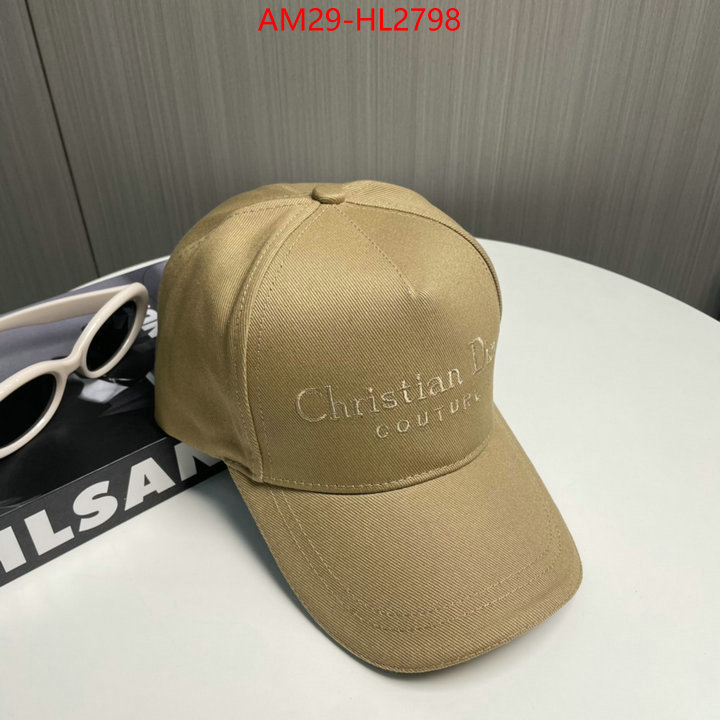 Cap (Hat)-Dior hot sale ID: HL2798 $: 29USD