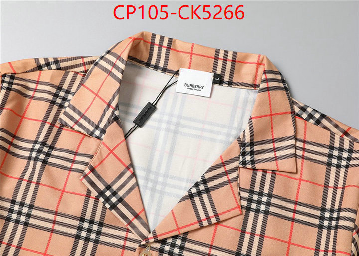 Clothing-Burberry luxury cheap ID: CK5266 $: 105USD