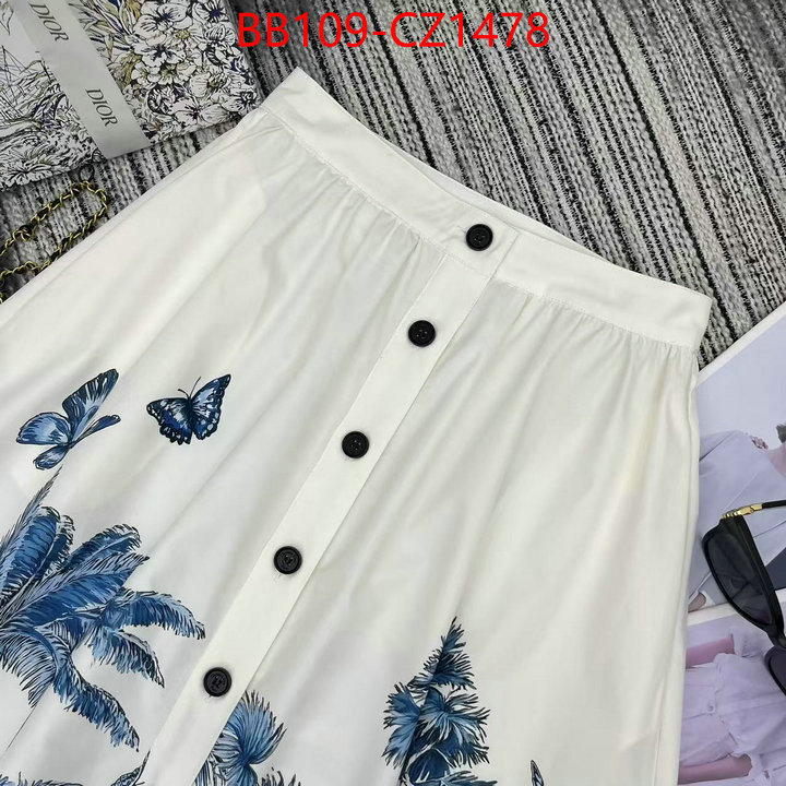 Clothing-Dior replica aaaaa designer ID: CZ1478 $: 109USD