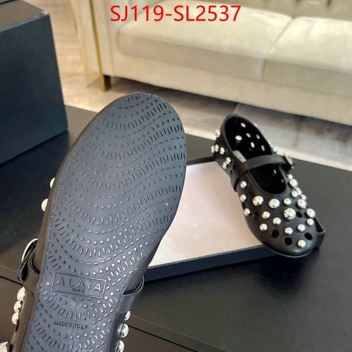 Women Shoes-ALAIA replica shop ID: SL2537 $: 119USD