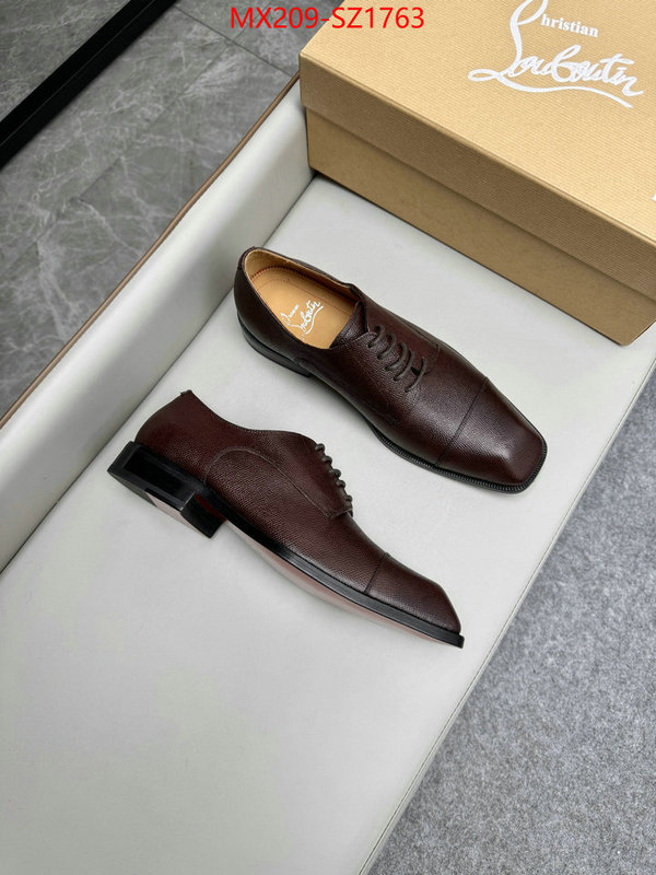 Men Shoes-Christian Louboutin cheap wholesale ID: SZ1763 $: 209USD