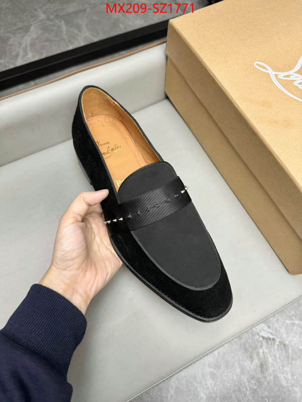 Men Shoes-Christian Louboutin best fake ID: SZ1771 $: 209USD-shoes yupoo Men Shoes-Christian Louboutin best fake ID: SZ1771 $: 209USD