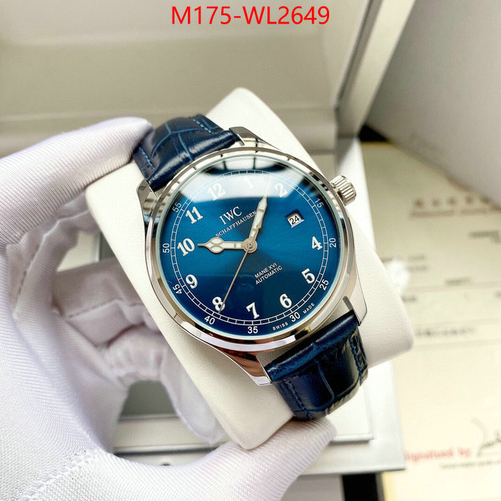 Watch(4A)-IWC online from china designer ID: WL2649 $: 175USD-shoes yupoo Watch(4A)-IWC online from china designer ID: WL2649 $: 175USD