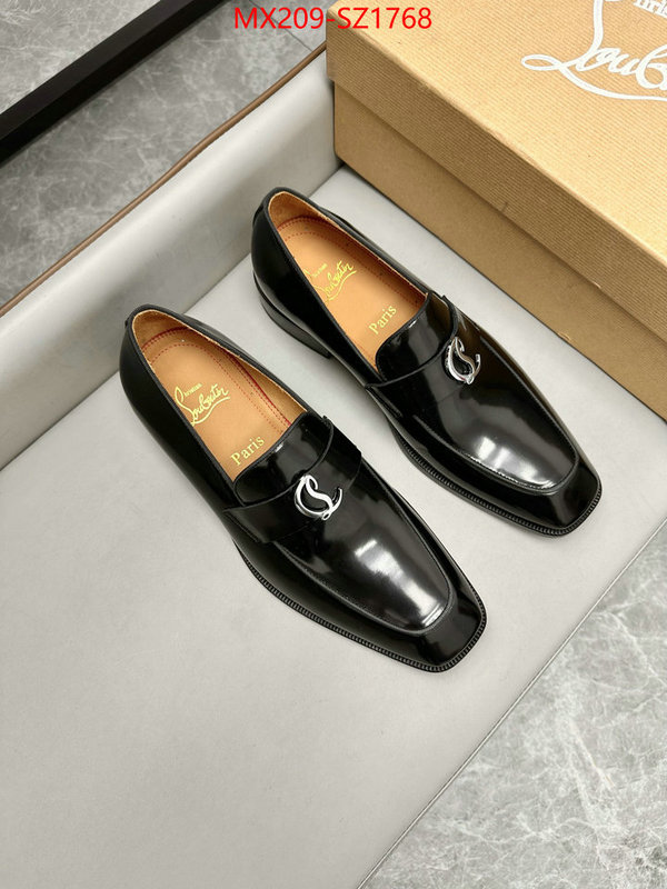 Men Shoes-Christian Louboutin luxury fake ID: SZ1768 $: 209USD-shoes yupoo Men Shoes-Christian Louboutin luxury fake ID: SZ1768 $: 209USD