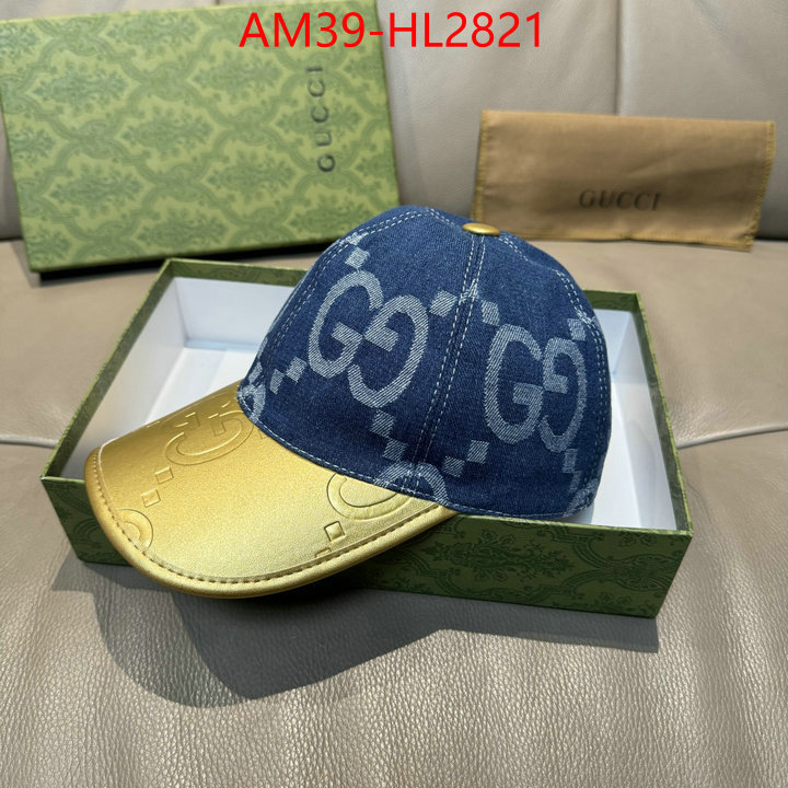 Cap(Hat)-Gucci high quality designer ID: HL2821 $: 39USD