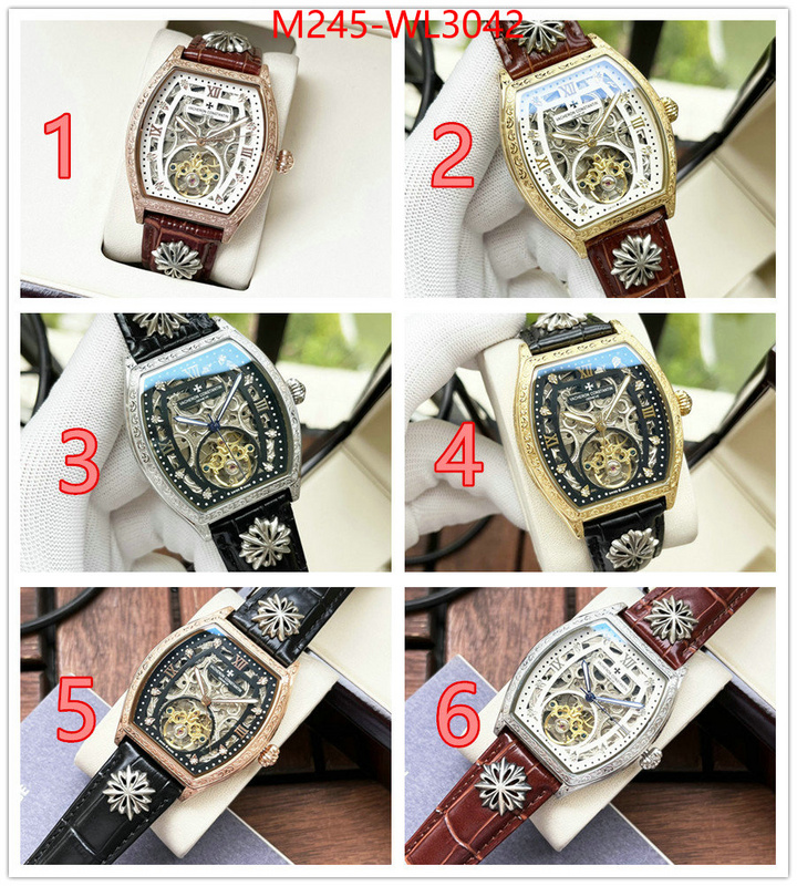 Watch(TOP)-Vacheron Constantin for sale cheap now ID: WL3042 $: 245USD